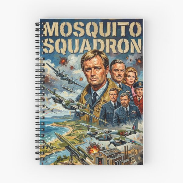 Item preview, Mosquito Squadron Fine Art Tribute designed and sold by Art's Diner.