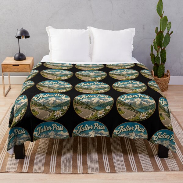 Item preview, Julier Pass Switzerland retro vintage designed and sold by DamioPolArt.