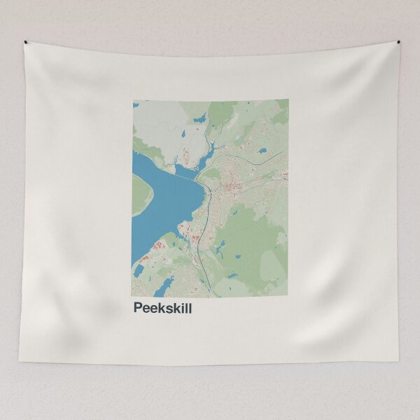 Item preview, Peekskill Minimalistic Map Art designed and sold by MapsNerd.
