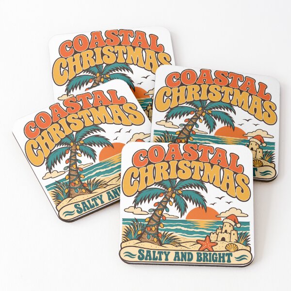 Item preview, Coastal Christmas Gift - Salty And Bright designed and sold by RedRubyBubble.