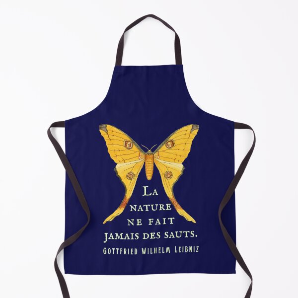 Item preview, Gottfried Wilhelm Leibniz quote: La nature ne fait jamais des sauts. designed and sold by artbleed.