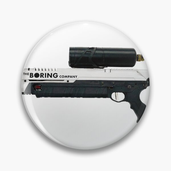 Item preview, The Boring Company Flamethrower designed and sold by SofaKingTESLA.