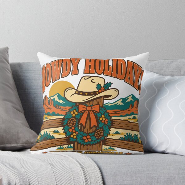 Item preview, Western Christmas Gift - Howdy Holidays designed and sold by RedRubyBubble.