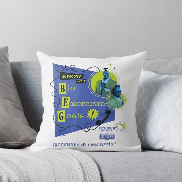 Item preview, Beetlejuice Bio Exorcism Goals Retro Poster Design designed and sold by EdwiCollier.