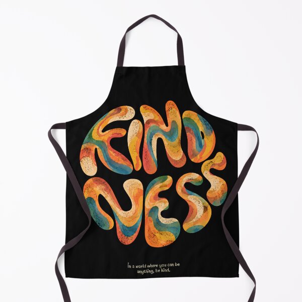 Item preview, Be Kind Psychedelic Retro Bubble Typography Quote designed and sold by IslandWild Co.
