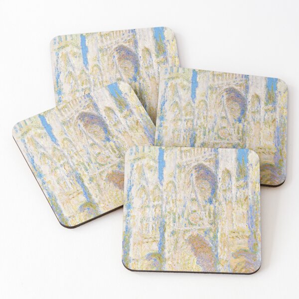 Item preview, Rouen Cathedral, West Façade, Sunlight (1894) by Claude Monet  designed and sold by VenusArt7.