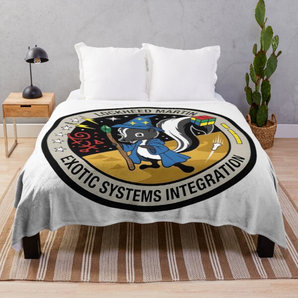 Item preview, Lockheed Martin Exotic Systems Integration Skunk Works Military Patch designed and sold by CharlieDesings.