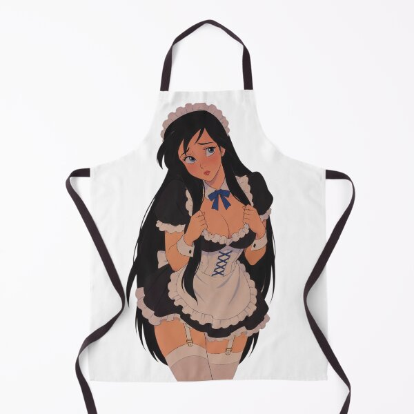Item preview, Gothic Maid Pin-Up – Dark Anime Girl Vintage Aesthetic designed and sold by  Hollow Moon Studios..