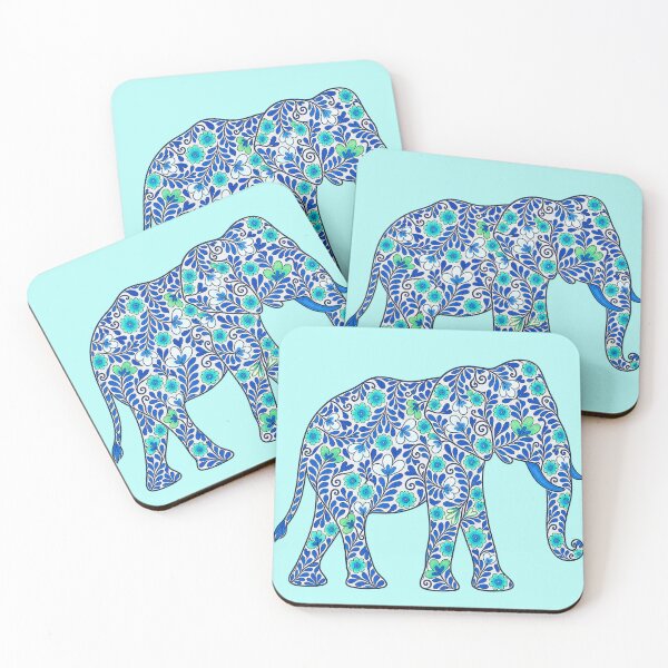 Item preview, Chinoiserie elephant designed and sold by LitchiArt.