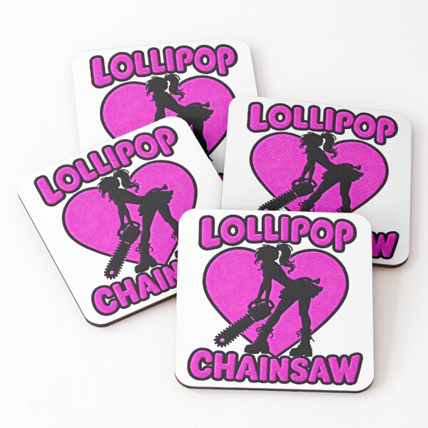 Item preview, Lollipop Chainsaw – Pink Retro Horror Game Fan Art designed and sold by Kalaidax.