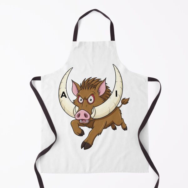 Item preview, AI Charging Boar  designed and sold by AwearnessApparel.
