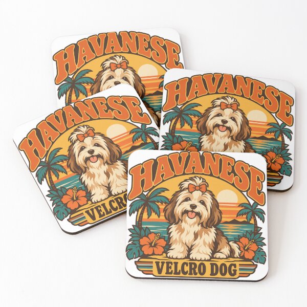 Item preview, Havanese Gift - Velcro Dog designed and sold by RedRubyBubble.