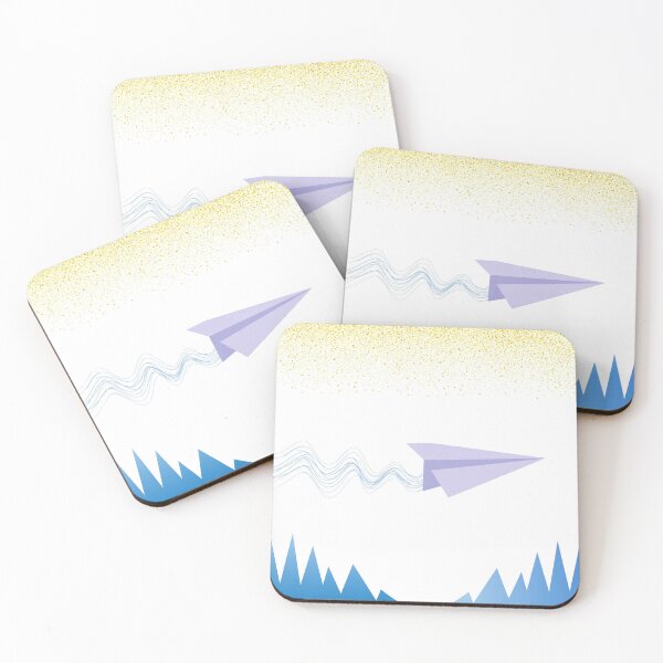 Item preview, Minimalist Paper Plane Sky Voyage designed and sold by LuxAir.