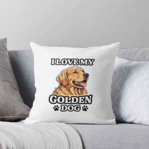 Item preview, I Love My Golden Retriever  designed and sold by Zerhof.