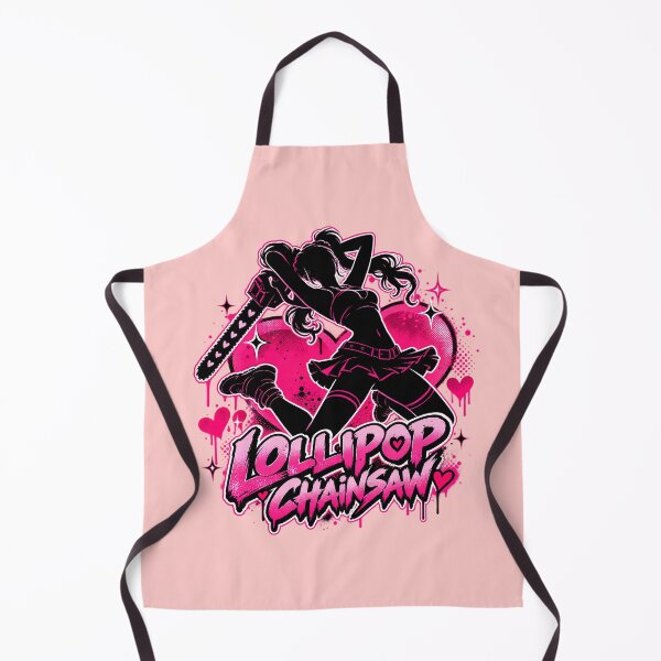 Item preview, Lollipop Chainsaw Pink Horror Game Girl Retro Punk Fan Art designed and sold by Kalaidax.