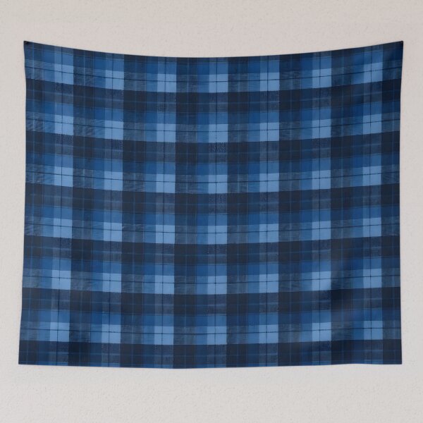 Item preview, Deep Navy Blue Tartan Plaid designed and sold by Sybille-Yates.