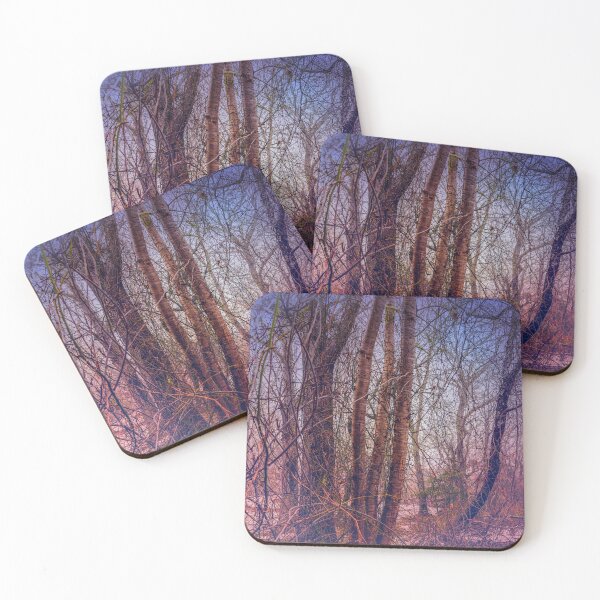 Item preview, Blue Orange Birches designed and sold by Chowdershouter.