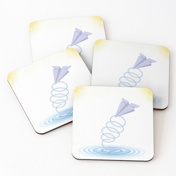 Item preview, Minimalist Paper Plane Drift designed and sold by LuxAir.