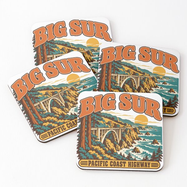 Item preview, Big Sur Gift - Pacific Coast Highway designed and sold by RedRubyBubble.