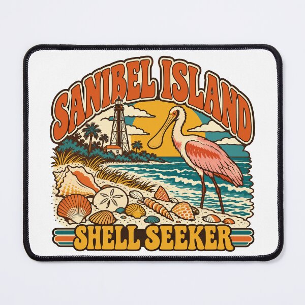 Item preview, Sanibel Island Gift - Shell Seeker designed and sold by RedRubyBubble.