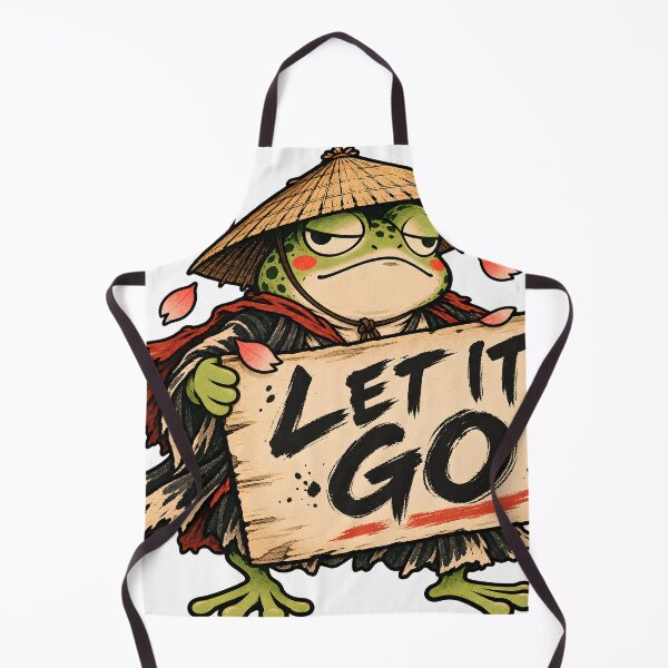 Item preview, Rana zen «Let it go» – Rana divertida de mindfulness designed and sold by CreatifStudios.