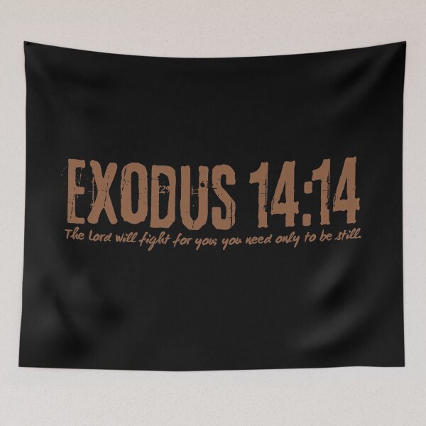 Item preview, The Lord Will Fight for You – Exodus 14:14 Christian Quotes designed and sold by MoriaStore.