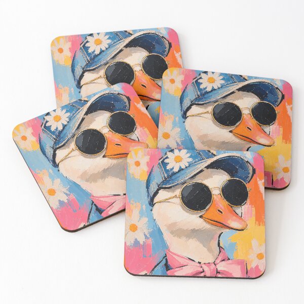 Item preview, Retro Cool Goose with Sunglasses Pop Art designed and sold by Luvahawb.