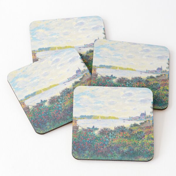 Item preview, La Seine à Argenteuil (1877) by Claude Monet  designed and sold by VenusArt7.