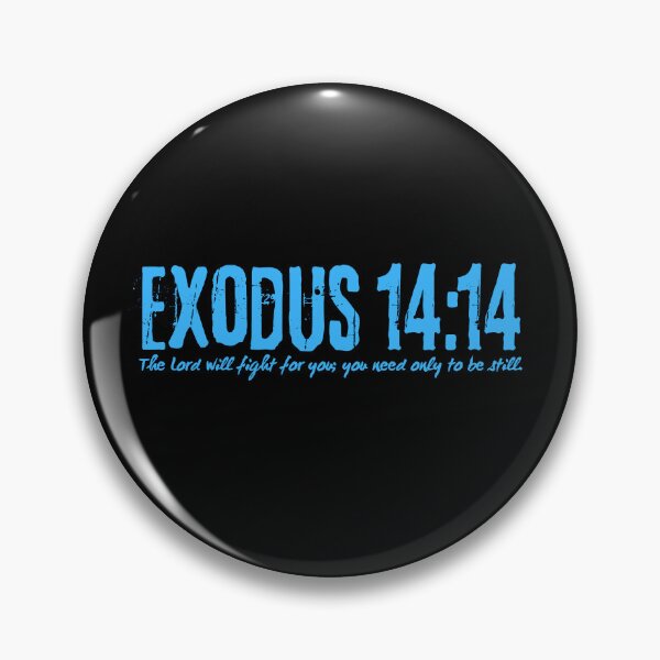 Item preview, The Lord Will Fight for You – Exodus 14:14 bible quote designed and sold by MoriaStore.