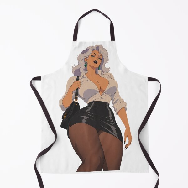 Item preview, Femme Fatale Pin-Up – Vintage Anime Office Siren designed and sold by Hollow Moon Studios..