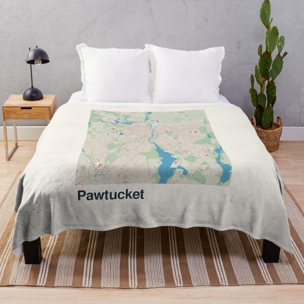 Item preview, Pawtucket Minimalistic Map Art designed and sold by MapsNerd.