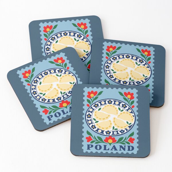 Item preview, Polish Pierogi Traditional Food Poland Postage Stamp designed and sold by MavtM.