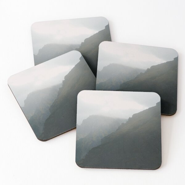 Item preview, Misty Mountain Peaks in Foggy Landscape Tatry Mountains designed and sold by Shemski.