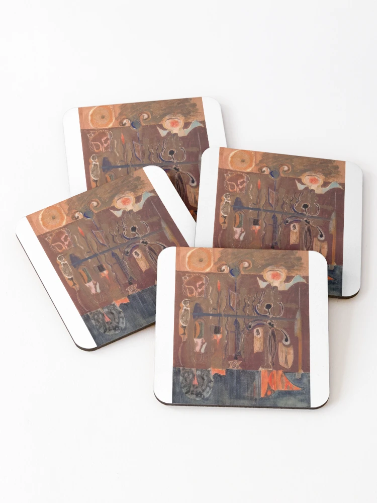 Thumbnail 1 of 5, Coasters (Set of 4), Mark Rothko designed and sold by Rietjeeecker.