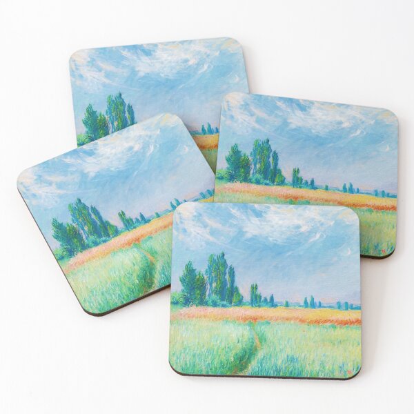 Item preview, Field Of Wheat (1881) by Claude Monet designed and sold by VenusArt7.