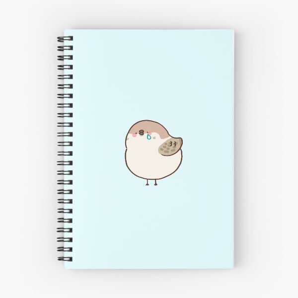 Item preview, Cute Sparrow Shedding a Single Tear designed and sold by Chunu Doodles.