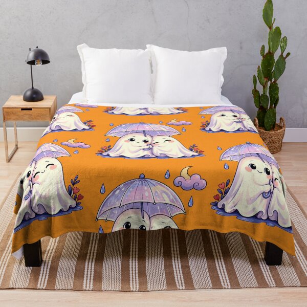 Item preview, Rainy Night Together Romantic Ghost Couple Art designed and sold by urmoments.