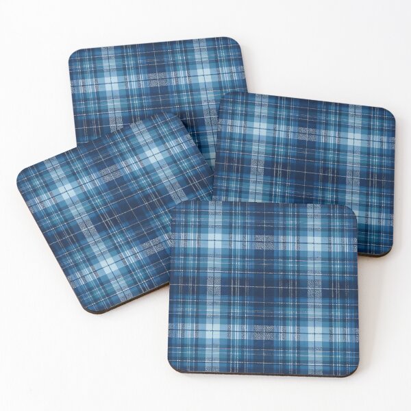 Item preview, Deep Navy Blue Tartan Plaid designed and sold by Sybille-Yates.