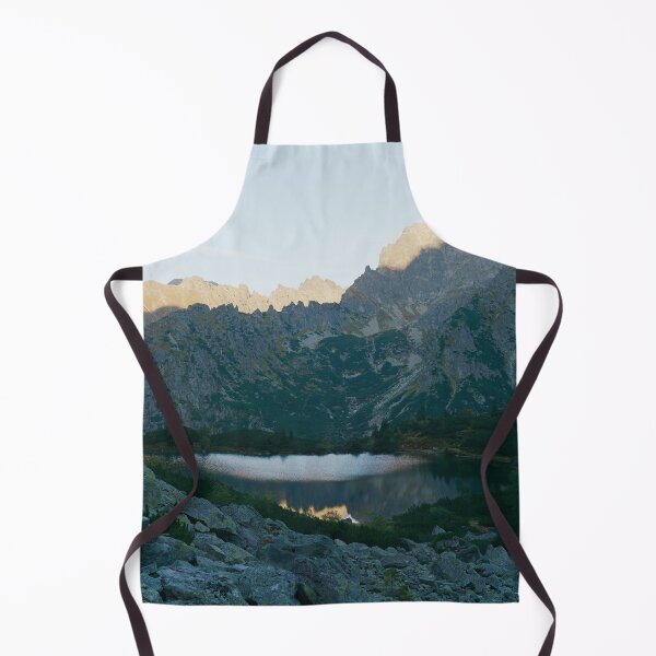 Item preview, Sereno lago alpino rodeado de espectaculares montañas rocosas, tatry designed and sold by Shemski.