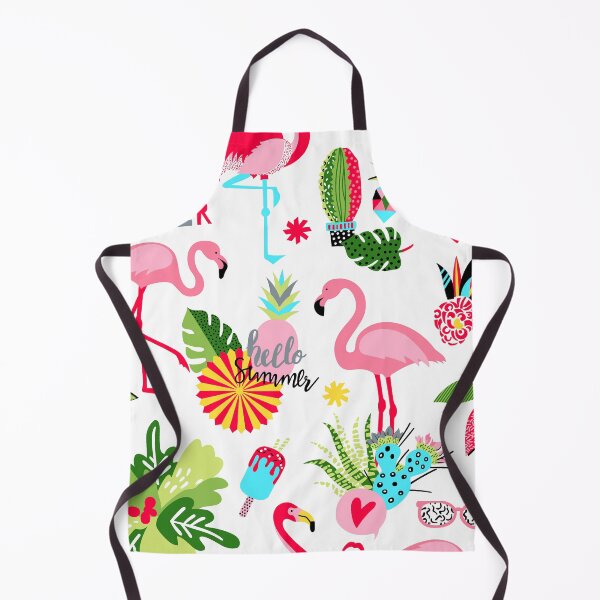 Item preview, hello summer flamingo seamless pattern designed and sold by artgate18.