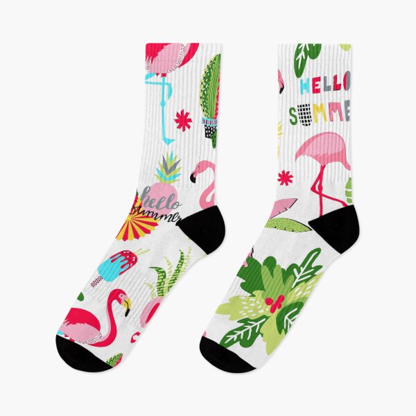 Item preview, hello summer flamingo seamless pattern designed and sold by artgate18.