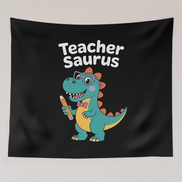 Item preview, Teachersaurus Funny Dinosaur Teacher Appreciation designed and sold by kambinghitamart.