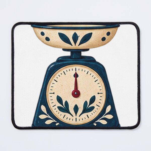 Item preview, Vintage Navy Market Scale with Folk Painted Dial designed and sold by H. Doucette Studio.