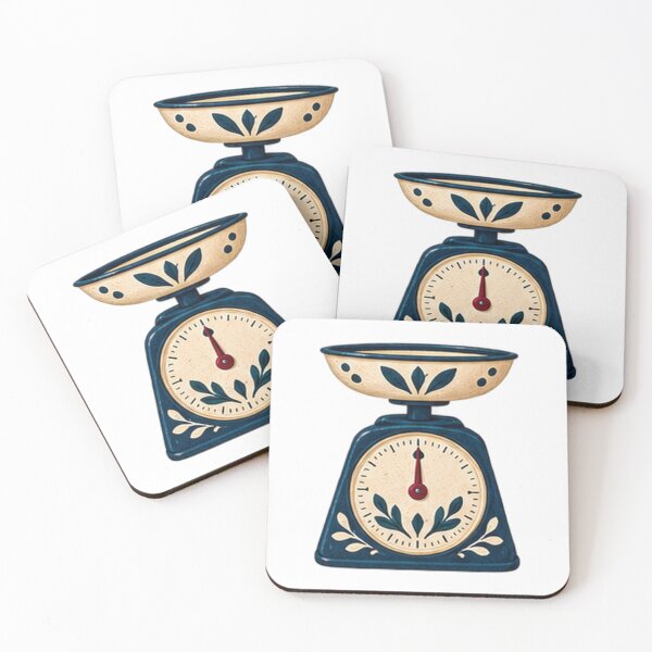 Item preview, Vintage Navy Market Scale with Folk Painted Dial designed and sold by H. Doucette Studio.