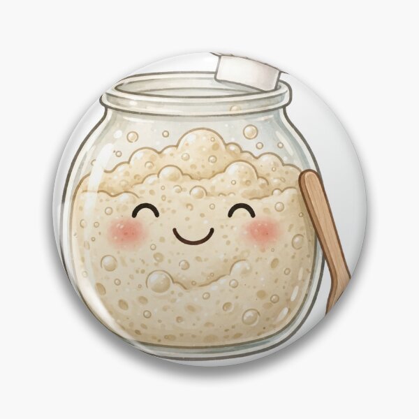 Item preview, Starter Mom – Cute Sourdough Starter Jar Baker Gift designed and sold by CozyCornerDesigns.