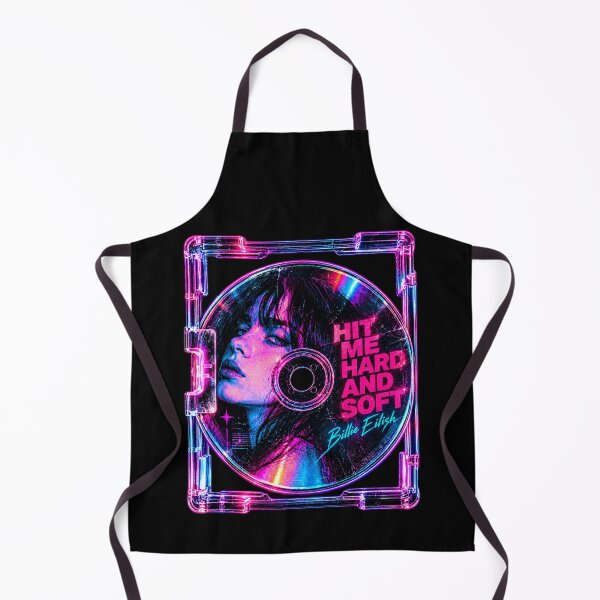 Item preview, Billie Eilish Soft Retro Neon CD Artwork designed and sold by TripleFour444.