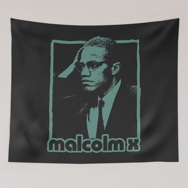 Aperçu de l'œuvre Malcolm X créée et vendue par VerdePlantTees.