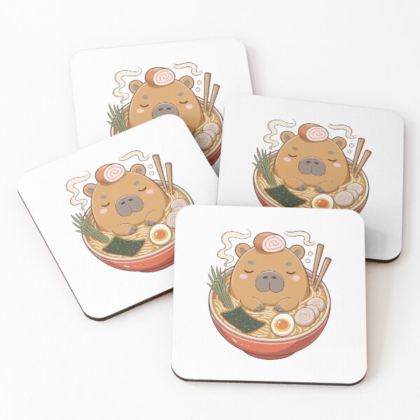 Item preview, Capybara Ramen Bowl – Cute Kawaii Japanese Food Noodle Art designed and sold by jkrphoto.