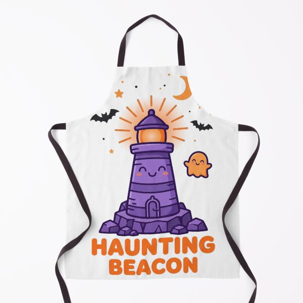 Item preview, Haunting Beacon Cute Haunted Lighthouse Halloween Tee designed and sold by A Light Worker.