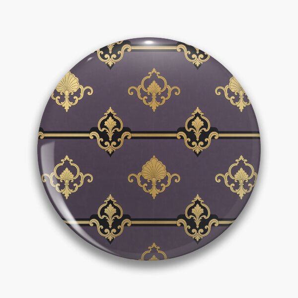 Item preview, Smoky Plum & Black-Gold Rococo designed and sold by DesignsByPrnces.